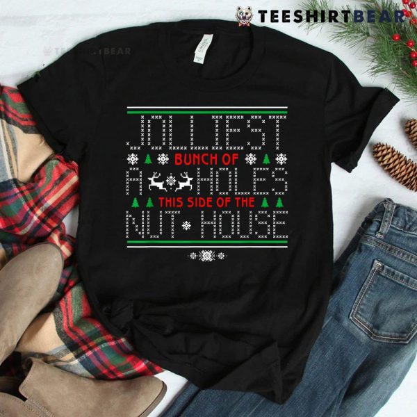 Jolliest Bunch Of A-holes Tee Funny Christmas Shirt