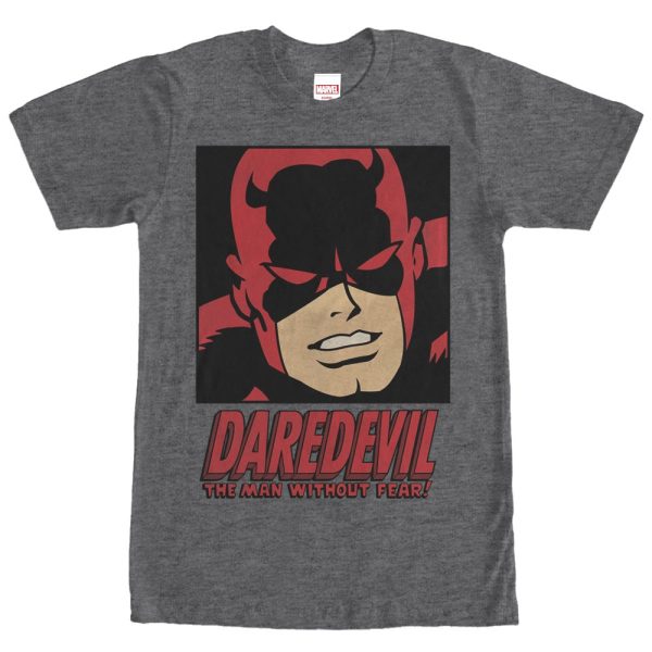 Men’s Marvel Daredevil Man Without Fear T-Shirt