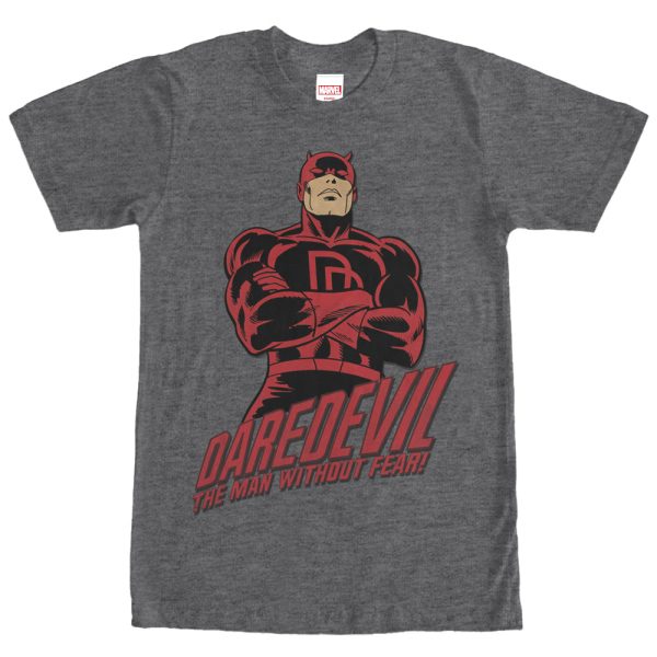 Men’s Marvel Daredevil Superhero Man Without Fear T-Shirt