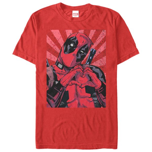 Men’s Marvel Deadpool Heart You T-Shirt