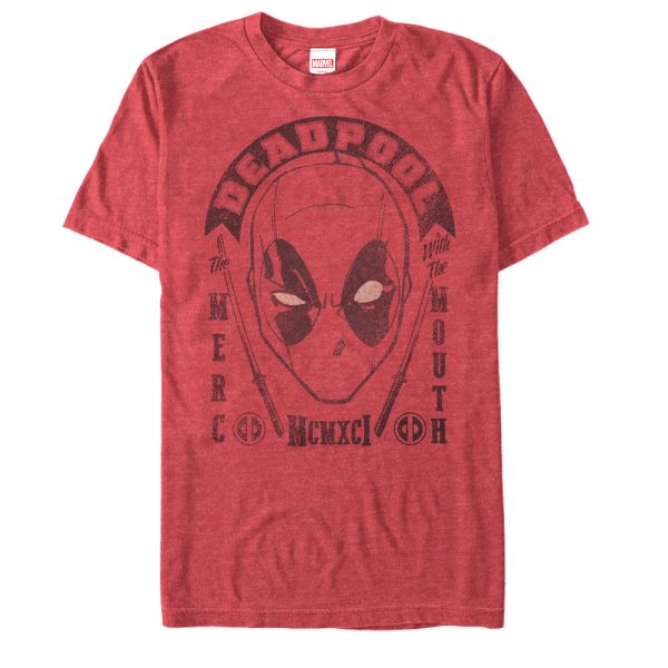 Men’s Marvel Deadpool Merc With Mouth 1991 T-Shirt