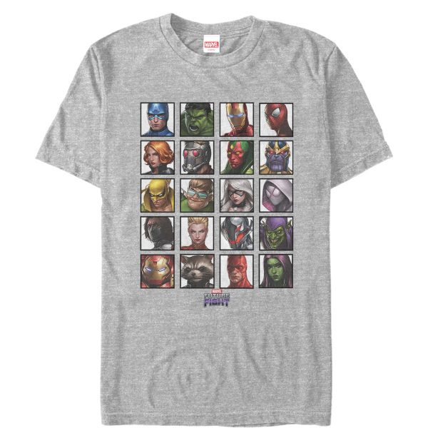 Men’s Marvel Future Fight Character Panel T-Shirt