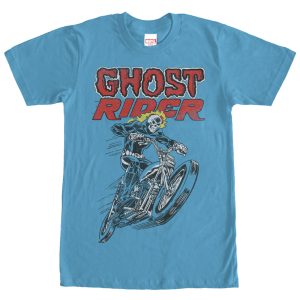 Men’s Marvel Ghost Rider Flames T-Shirt