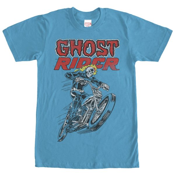 Men’s Marvel Ghost Rider Flames T-Shirt