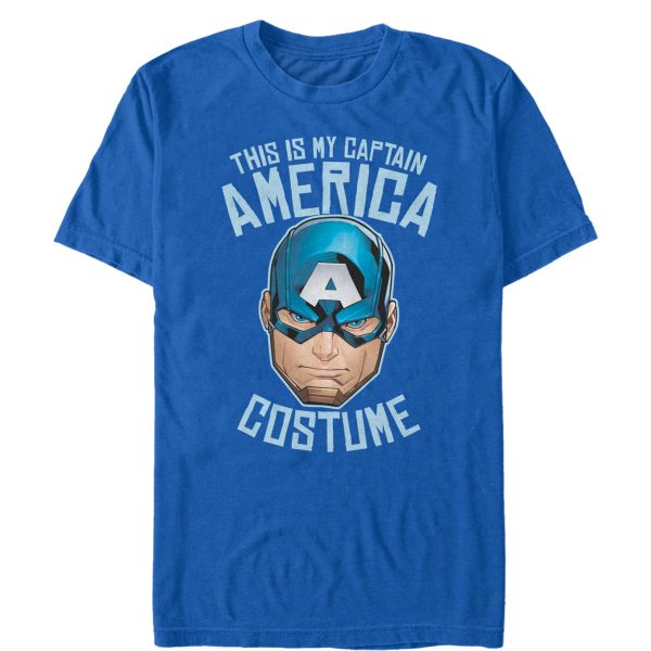 Men’s Marvel Halloween My Captain America Costume T-Shirt