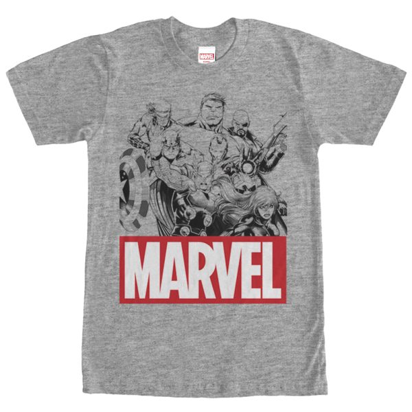 Men’s Marvel Heroes Classic Logo T-Shirt