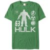 Men’s Marvel Hulk 6Atom Symbol T-Shirt