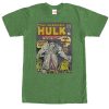 Men’s Marvel Hulk Comic Book Cover Print T-Shirt