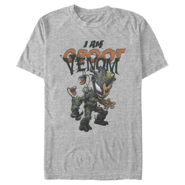 Men’s Marvel I Am Groot Infected Venom T-Shirt