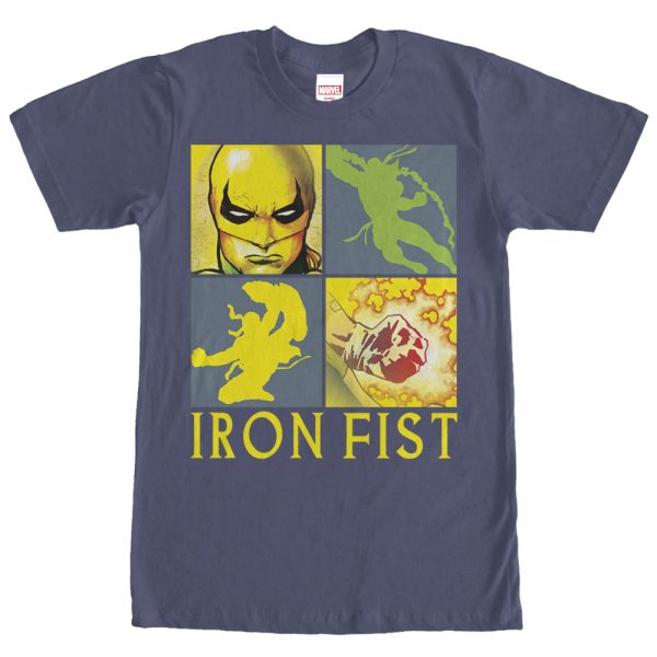 Men’s Marvel Iron Fist Four Square T-Shirt