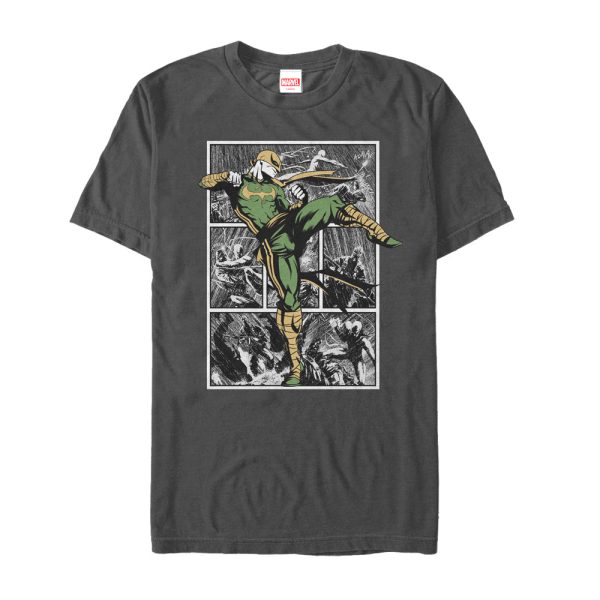 Men’s Marvel Iron Fist Rain Battle T-Shirt