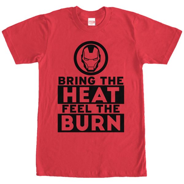 Men’s Marvel Iron Man Feel the Burn T-Shirt