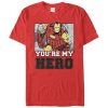 Men’s Marvel Iron Man My Hero T-Shirt