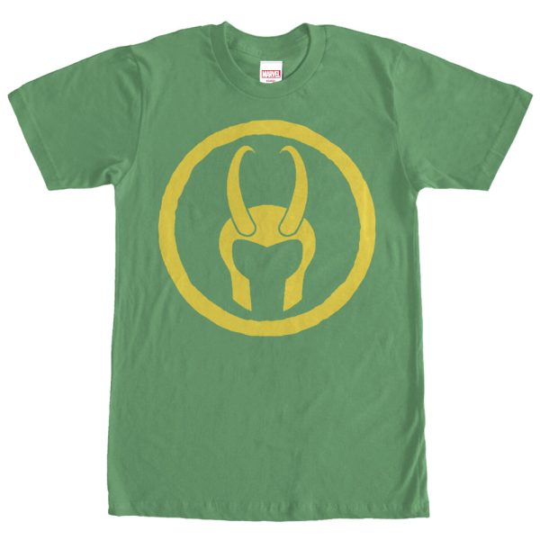 Men’s Marvel Loki Horned Helmet T-Shirt