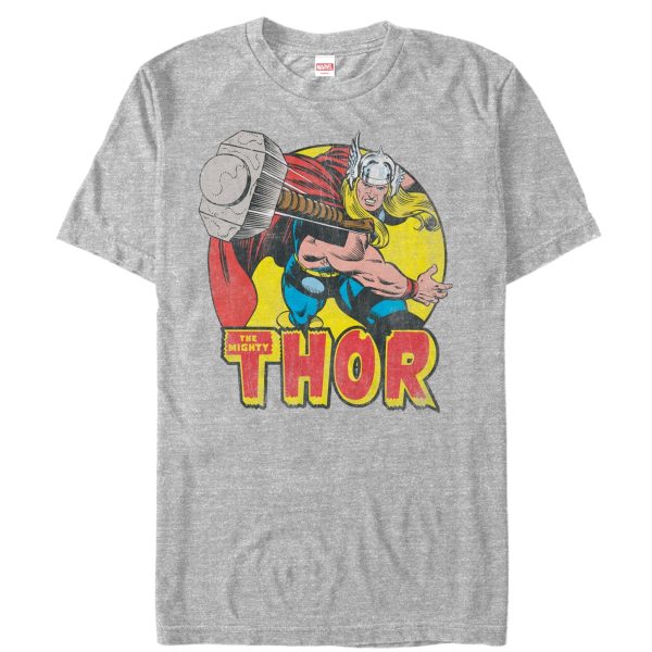 Men’s Marvel Mighty Thor Hammer Throw T-Shirt