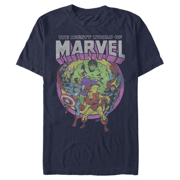 Men’s Marvel Mighty World of Avengers T-Shirt