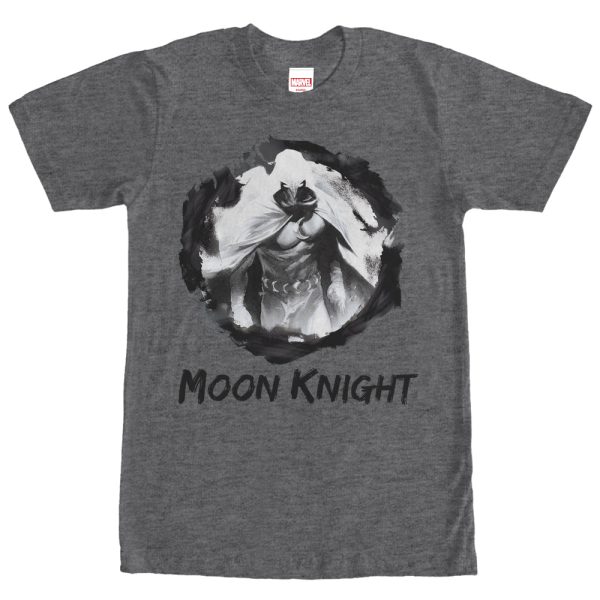 Men’s Marvel Moon Knight Paint Smudge Print T-Shirt