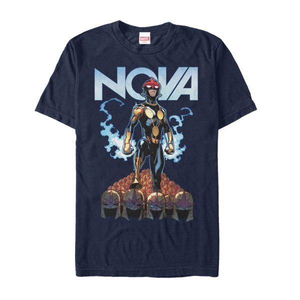 Men’s Marvel Nova Helmet T-Shirt