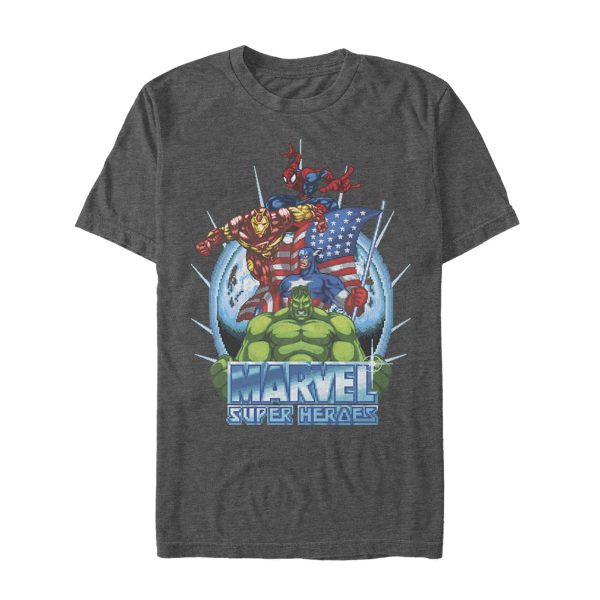 Men’s Marvel Patriotic Heroes T-Shirt