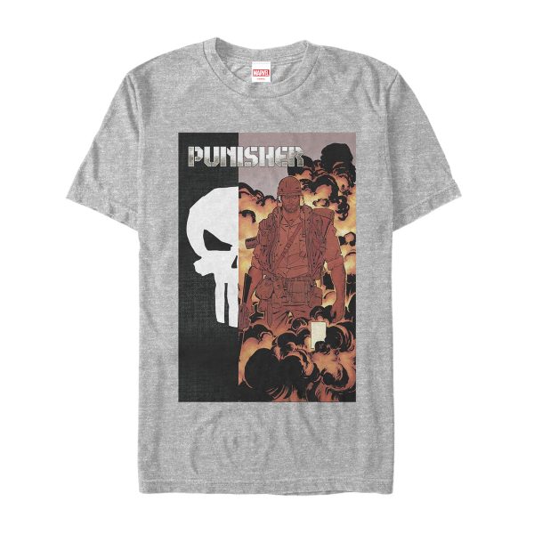 Men’s Marvel Punisher History Panel T-Shirt