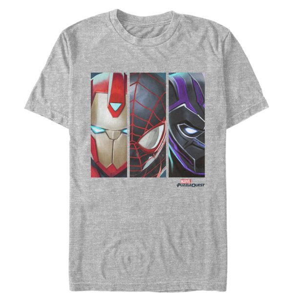 Men’s Marvel Puzzle Quest Masked Trio T-Shirt