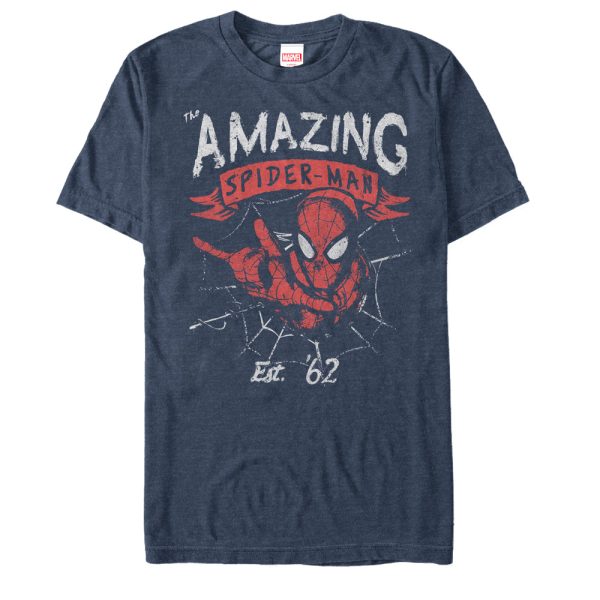 Men’s Marvel Spider-Man Est 62 T-Shirt