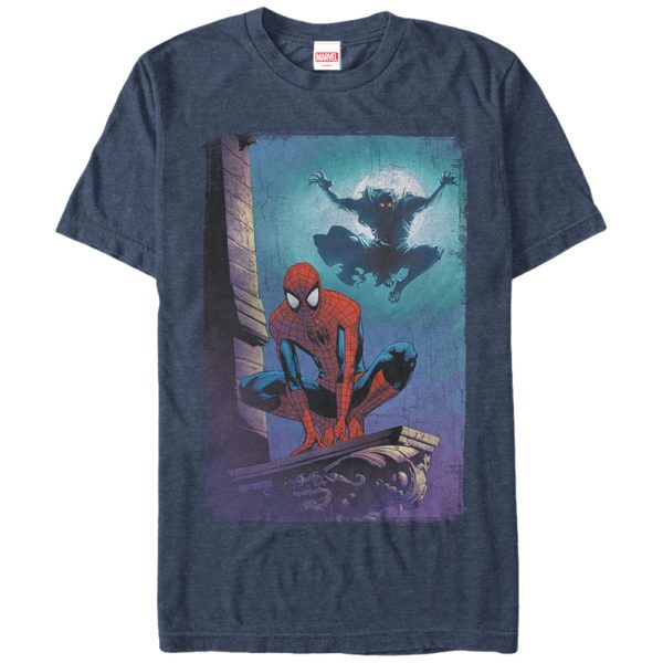 Men’s Marvel Spider-Man Goblin Attack T-Shirt