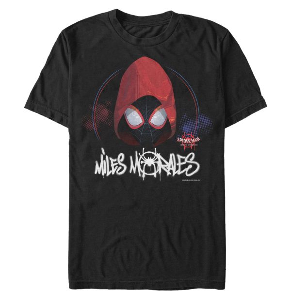 Men’s Marvel Spider-Man Into the Spider-Verse Hooded Miles T-Shirt