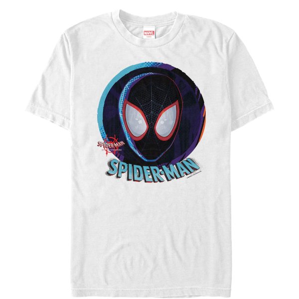 Men’s Marvel Spider-Man Into the Spider-Verse Mask T-Shirt