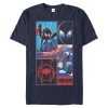 Men’s Marvel Spider-Man Into the Spider-Verse Modern Panels T-Shirt