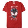 Men’s Marvel Spider-Man Into the Spider-Verse Web Head T-Shirt