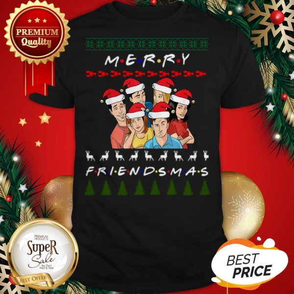 Merry Friendsmas Ugly Christmas Shirt