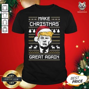 Nice Donald Trump Santa Make Christmas Great Again Ugly 2020 Shirt