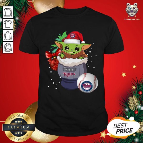 Nice Los Angeles Dodgers Christmas Baby Yoda Star Wars Funny Happy MLB Shirt