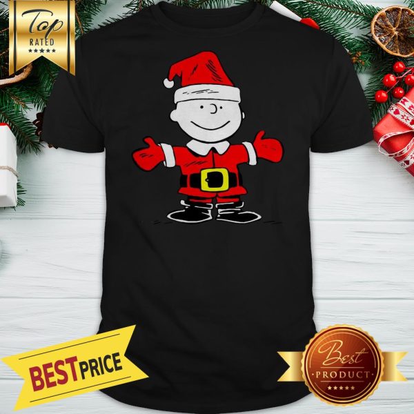 Official Charlie Brown Santa Christmas Shirt