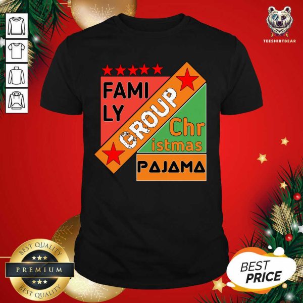 Official Family Group Christmas Pajama T-Shirt