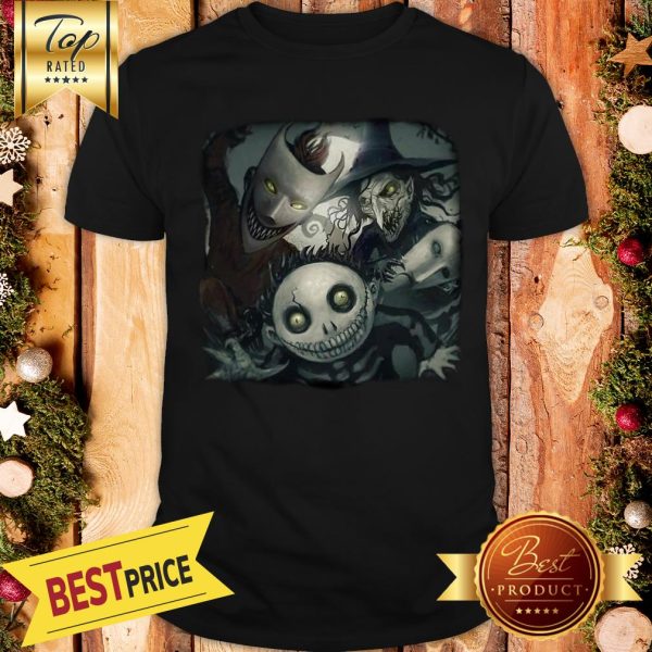 Official Lock Shock And Barrel The Nightmare Before Christmas Shirt