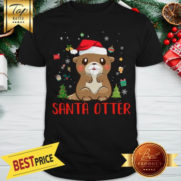 Official Santa Otter Christmas Shirt