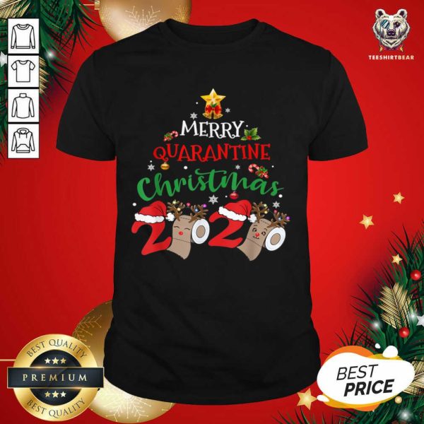 Original Merry Quarantine Christmas 2020 Shirt