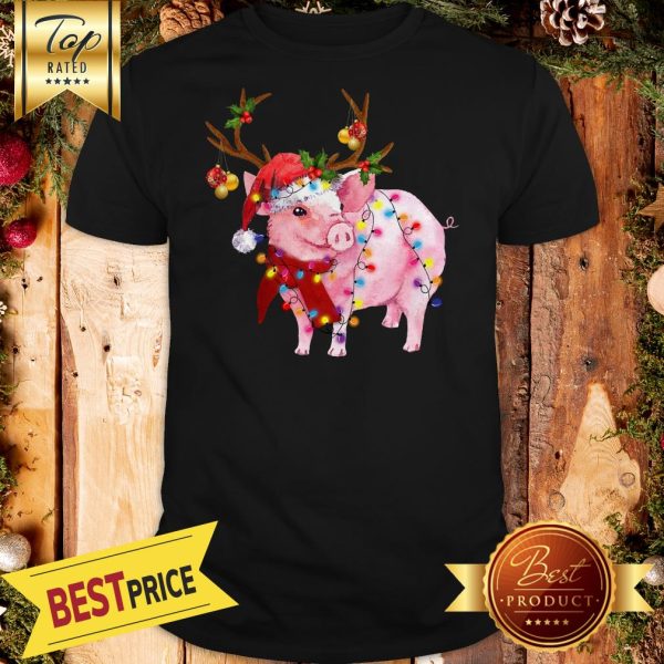 Pig gorgeous reindeer Crewneck shirt