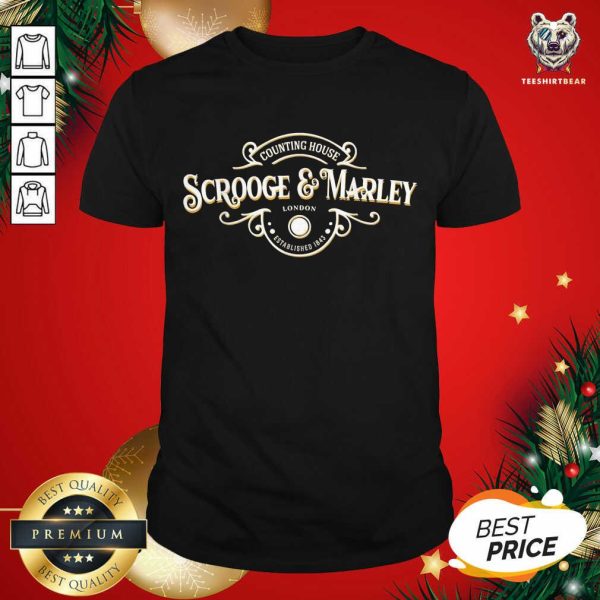 Pretty Scrooge And Marley Counting House Christmas Ebenezer Shirt