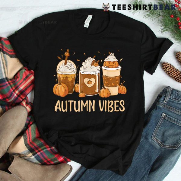 Pumpkin Spice Latte Fall Autumn Vibes Pumpkin Spice Coffee Shirt