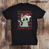 Purry Christmas Funny Cat Christmas Shirt