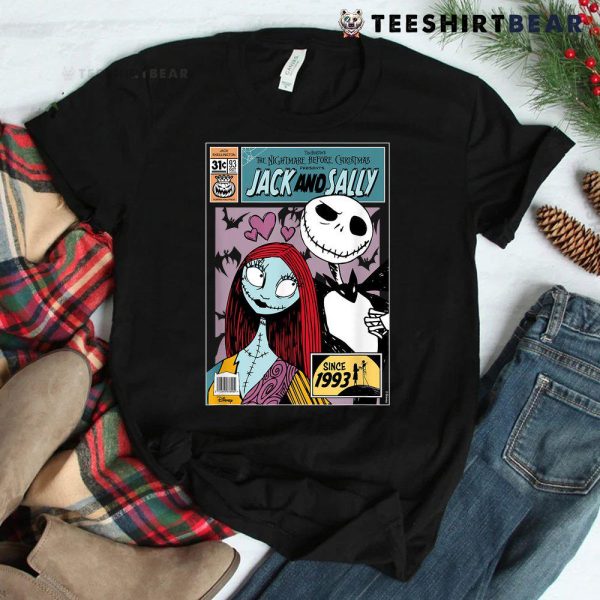 The Nightmare Before Christmas Jack And Sally Shirt