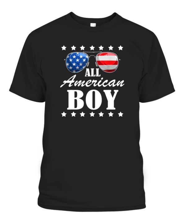 4th July America Independence Day Patriot USA Mens Boys T-Shirt