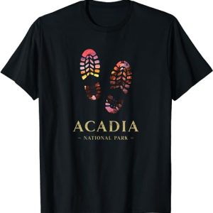 Acadia National Park Hike Hiking Hiker Camping Souvenir T-Shirt