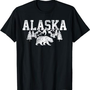 Alaska Cold Snow Mountains T-Shirt