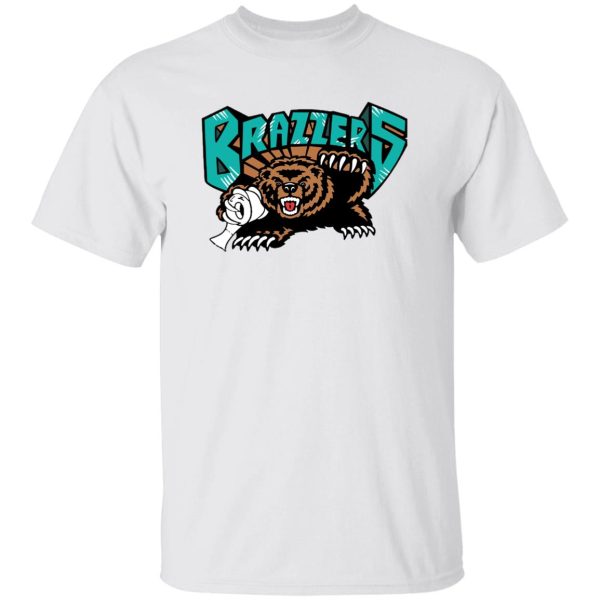 BRAZZERS SHIRT FUnny Vancouver Grizzlies