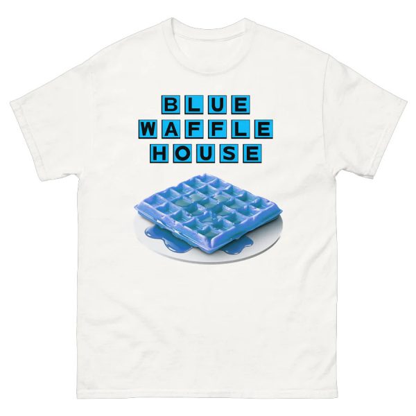 Blue Waffle House Shirt