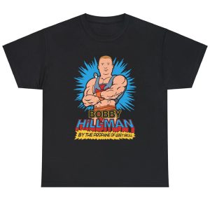 Bobby Hill-Man By The Propane of Grey Skull Shirt